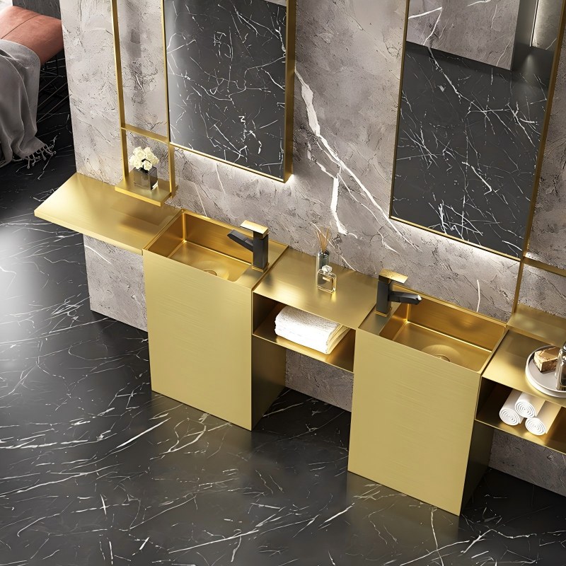 Wall mounted sink